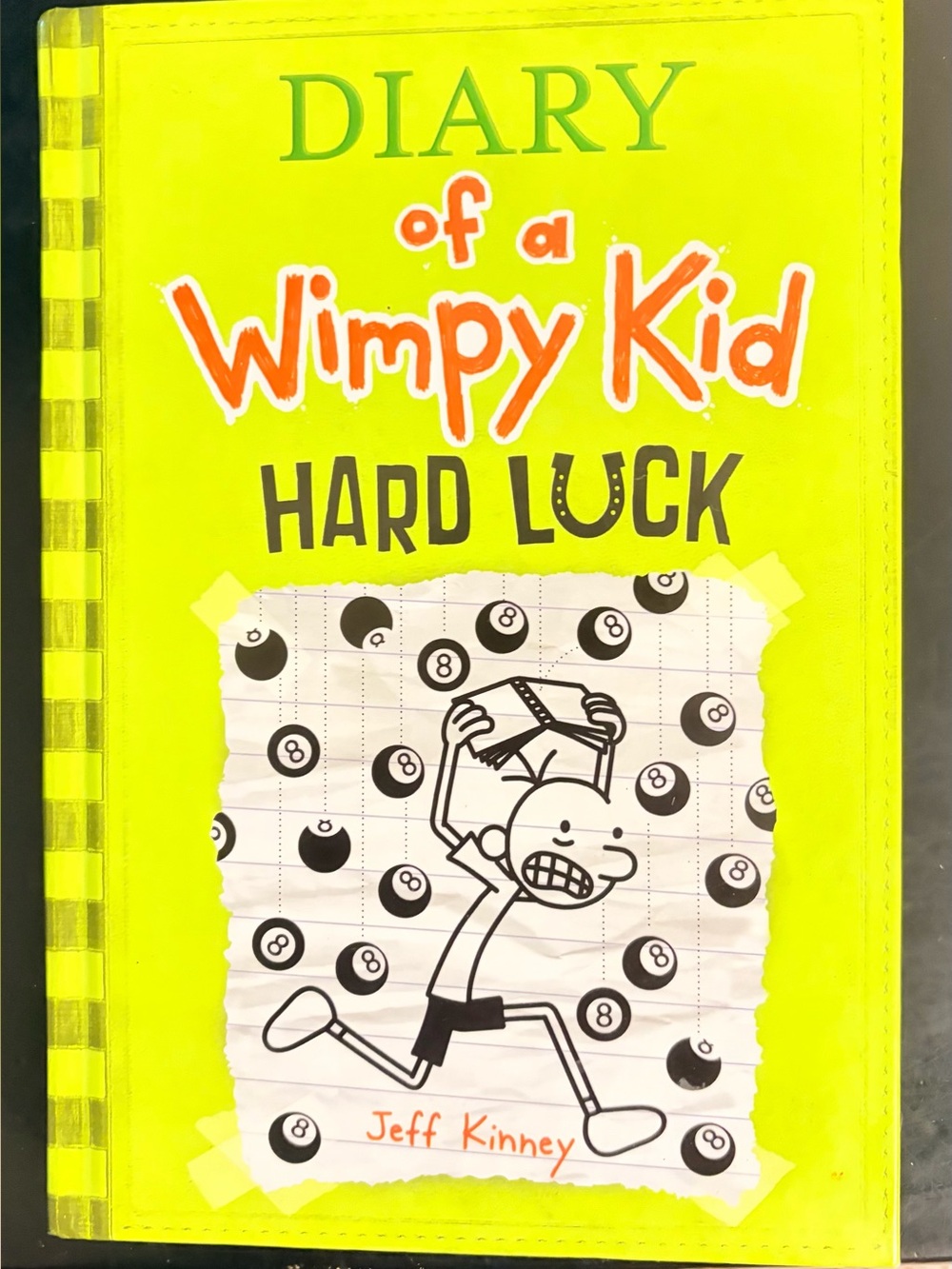 Diary of a Wimpy Kid: Hard Luck - Yellow Kids Book by Jeff Kinney